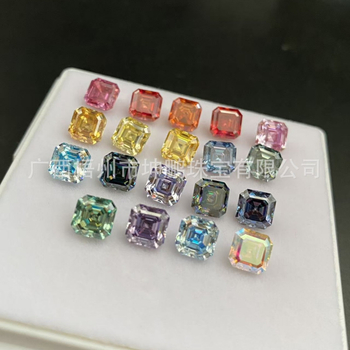 Moissanit slobodni kamen, emerald-cut oblik, čistoća VVS, brušenje i poliranje, GRA certifikat