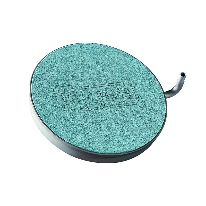 Аквариумно устройство за кислородиране — Нано газова плоча с Bubble Stone, неръждаема стомана, 140 г, Yee