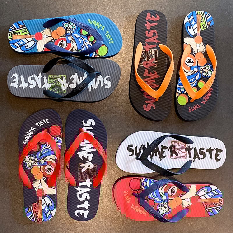 Go Away Férfi flip-flop papucs – PVC felső rész, gumírozott talp, injektált talp