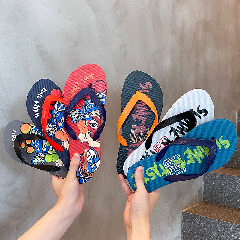 Go Away Férfi flip-flop papucs – PVC felső rész, gumírozott talp, injektált talp