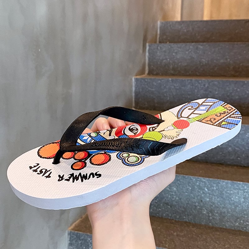 Go Away Férfi flip-flop papucs – PVC felső rész, gumírozott talp, injektált talp