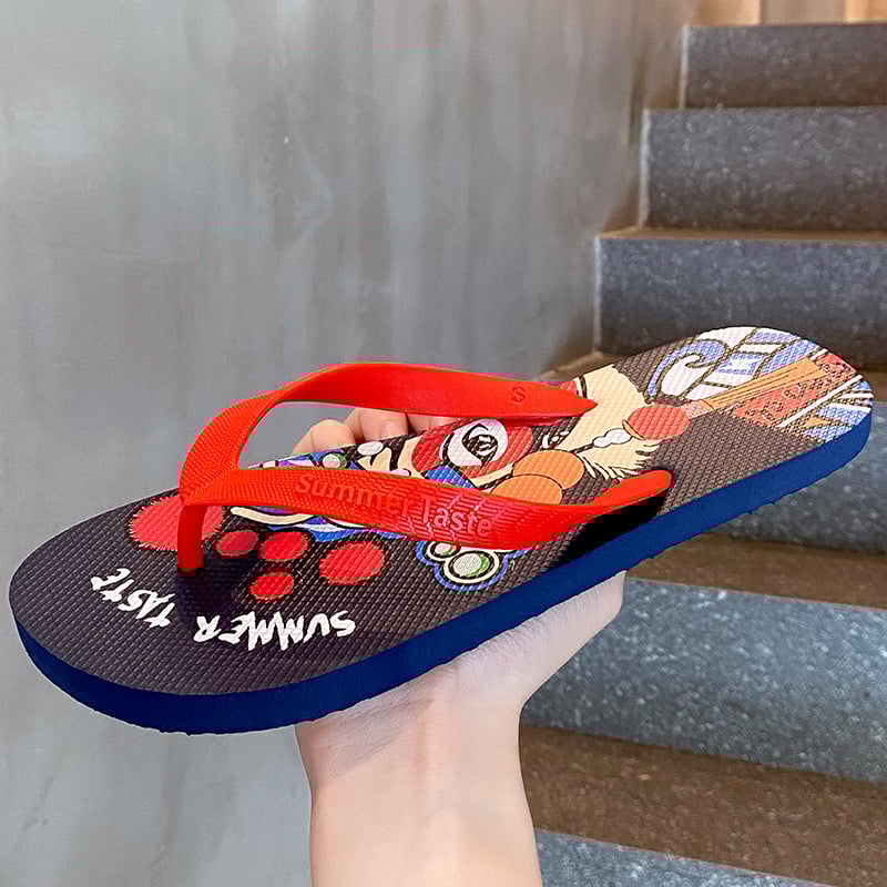 Go Away Férfi flip-flop papucs – PVC felső rész, gumírozott talp, injektált talp