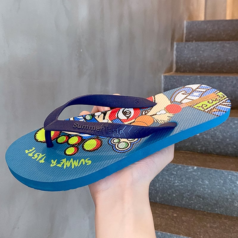 Go Away Férfi flip-flop papucs – PVC felső rész, gumírozott talp, injektált talp