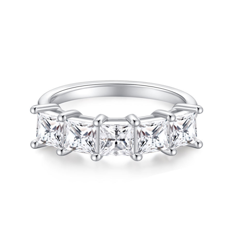 Inel - Argintiu 925 - Design geometric - Placare electrolitică - iHiHGEL