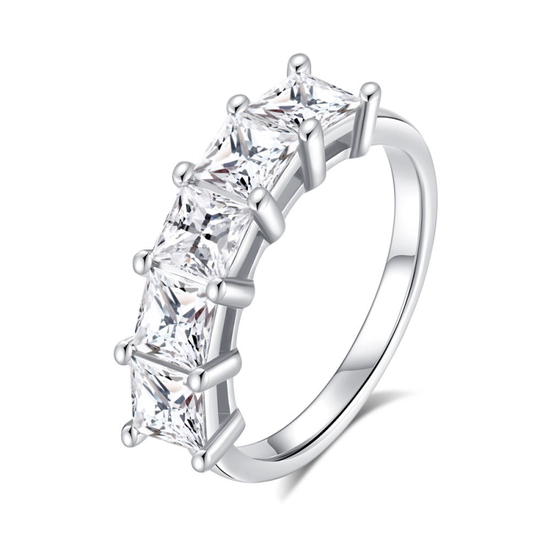 Inel - Argintiu 925 - Design geometric - Placare electrolitică - iHiHGEL