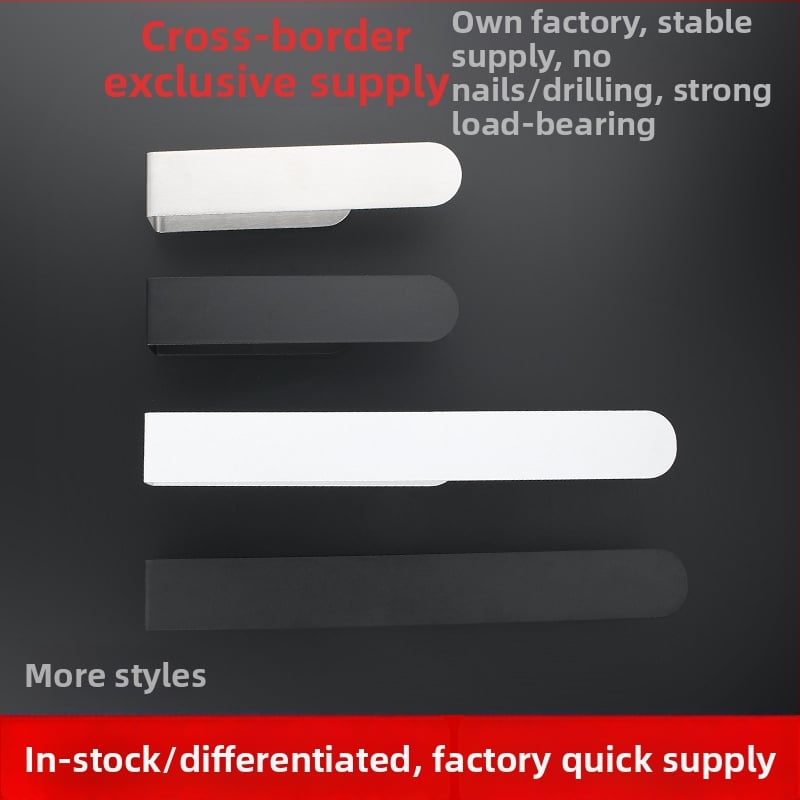 Držač papirnatih ručnika od nehrđajućeg čelika 304, mat završna obrada, montaža ljepilom bez bušenja, 1 razina, nosivost 5 kg