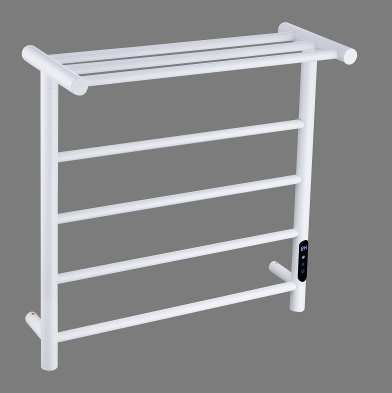 Električni grijaći stalak za ručnike od nehrđajućeg čelika sa brušenim završnim slojem, dvostruka konstrukcija, nosivost 5 kg, sušenje i sterilizacija