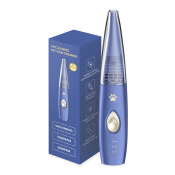 Električni kliper za kućne ljubimce s usisavanjem dlake — za pse i mačke, tih rad, ABS materijal