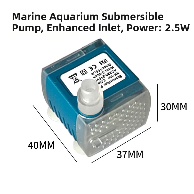 Mini potopna pumpa za akvarij — USB, cirkulirajuća, tiha i štedljiva; nije uvezeno, težina 0.2