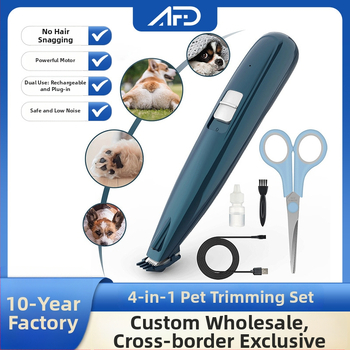 Električni trim za kućne ljubimce za pse, PP + nehrđajući čelik, kutija 50 komada