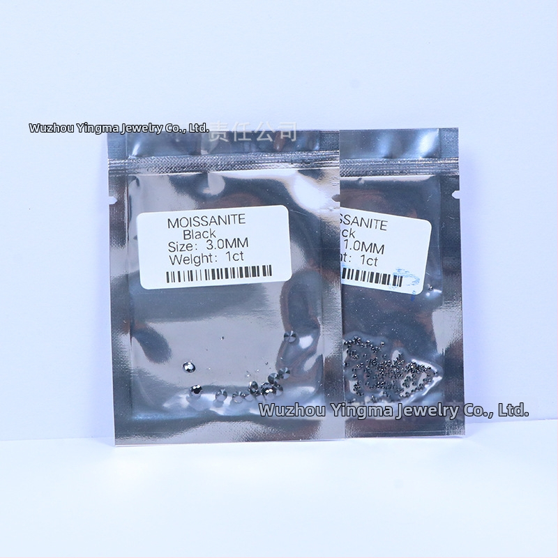 Kružni Moissanit slobodan kamen, poliranje, čistoća VVS