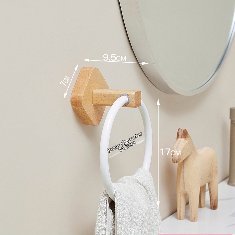 Držač ručnika u kupaonici u novokineskom stilu, bez bušenja rupa, završna obrada: pečena boja, materijal: drugi, nosivost: 10