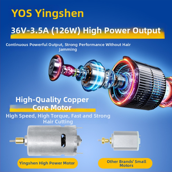 Gentry visokoučinkovit električni kliper za vunu s preciznom reznom glavom, namijenjen kozama i alpama