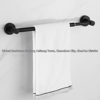 Teleskopski držač za ručnike od nehrđajućeg čelika za kupaonicu, montaža bušenjem, nosivost 5 kg