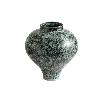 Vas ceramic de la Craftsman thirteen, ambalaj din carton, așezare pe suprafață