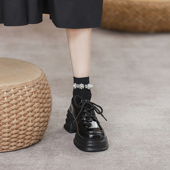 Muške casual cipele s vezicama, platnena gornja, gumeni đon, šiljati nos