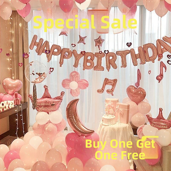 Rođendanski dekorativni rekviziti, tkanina materijal, uređenje prostora za pozadinu zabave