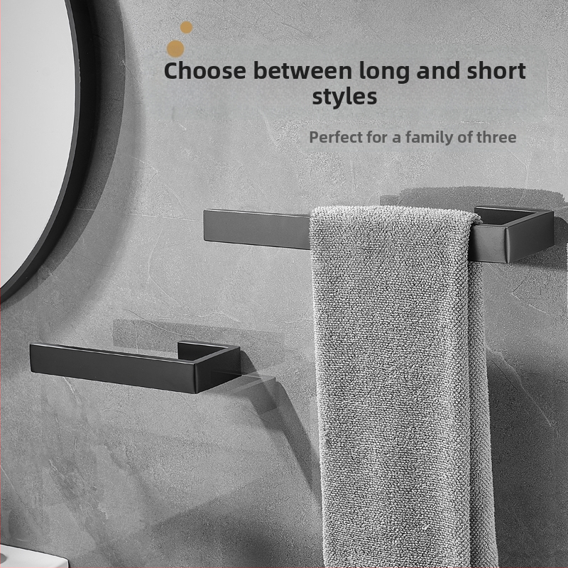 Zidni držač za ručnike – snažnog tipa, nosivost 10 kg, bez bušenja