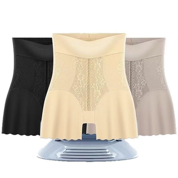 Ženske gaćice visokog struka za oblikovanje trbuha, podizanje bokova, od najlona, pamuk podstava, prozračan