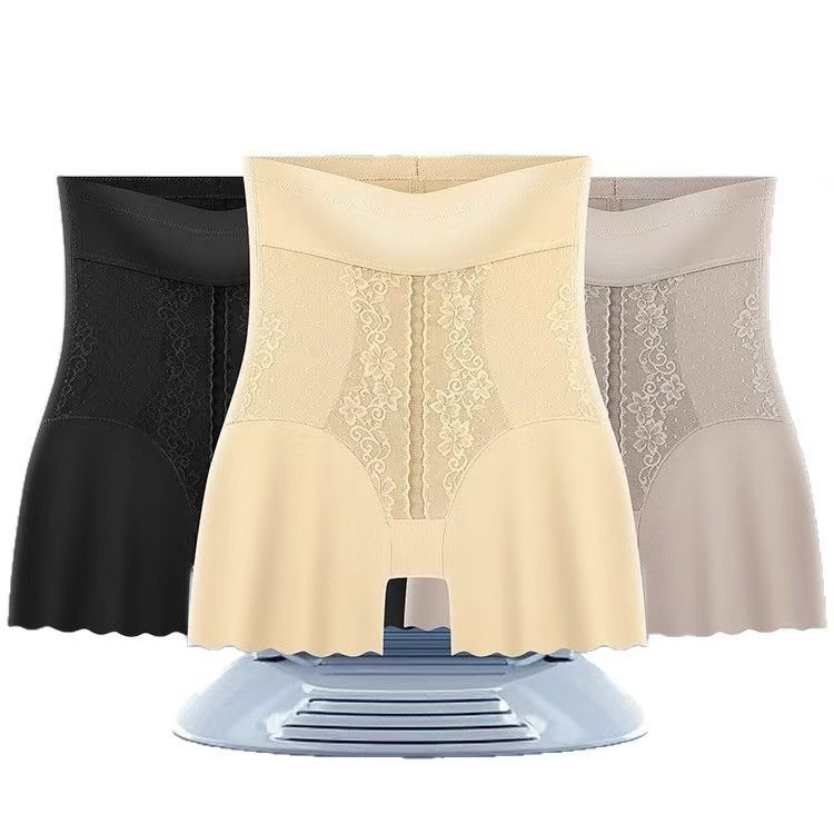 Ženske gaćice visokog struka za oblikovanje trbuha, podizanje bokova, od najlona, pamuk podstava, prozračan