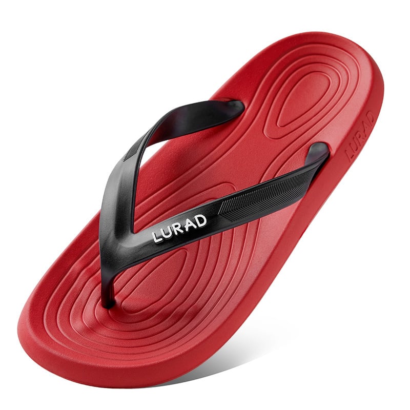 Lucardi férfi flip-flop papucs, nyitott lábujj, PVC felső rész