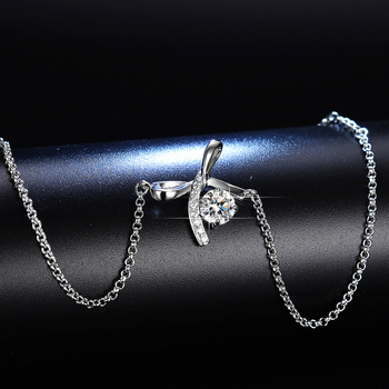 Moissanite masni ezüst karkötő, ezüst 925, geometriai dizájn, női divat