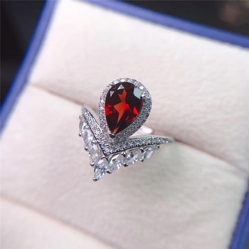 Rézgyűrű, Carlochis, aranyozott mesterséges kövek, geometriás dizájn