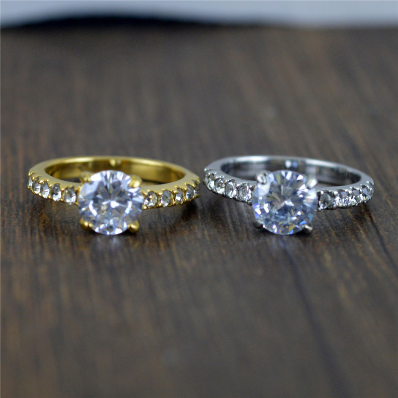 Prsten srcolikog oblika od nehrđajućeg čelika, ženski stil Taiguang Jewelry STR615