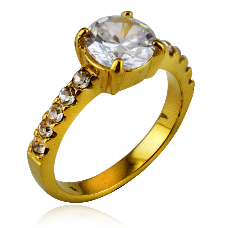 Prsten srcolikog oblika od nehrđajućeg čelika, ženski stil Taiguang Jewelry STR615