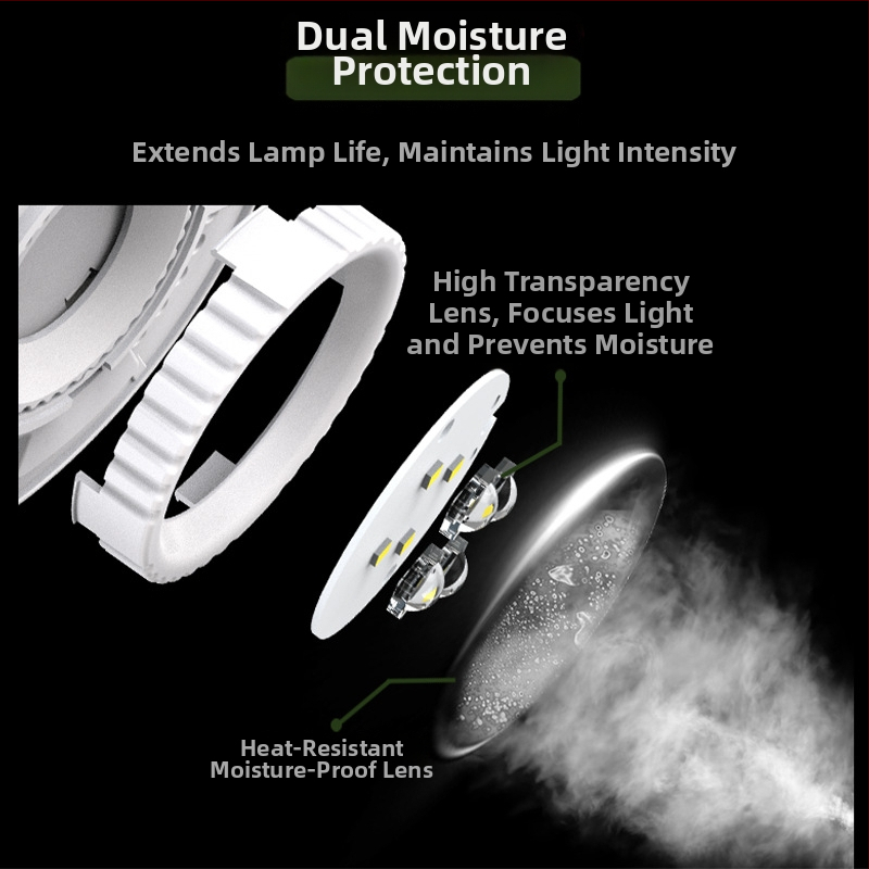 Lampica za biljke s punim spektrom za mikro pejzaže – 4 LED, 230 lm, 6500K, 220V, 63 lm/W