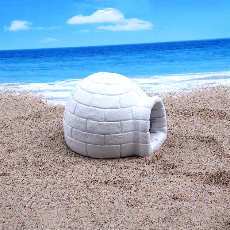 Mikro krajolik u bočici za akvarij s ribicama i škampima, apstraktno pastoralni stil, smola, oslikana površina, mogućnost prilagodbe