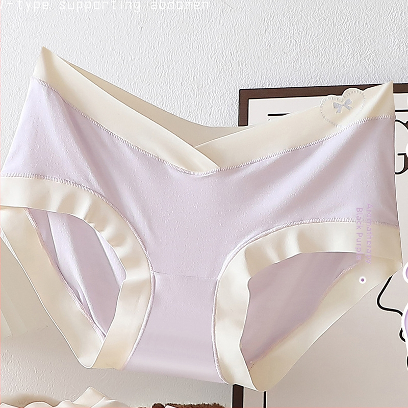 Ženske trudničke gaćice, modalno vlakno i pamukova podstava, visok pojas, pleteno tkanje, udobnost tijekom trudnoće i fiziološka potpora