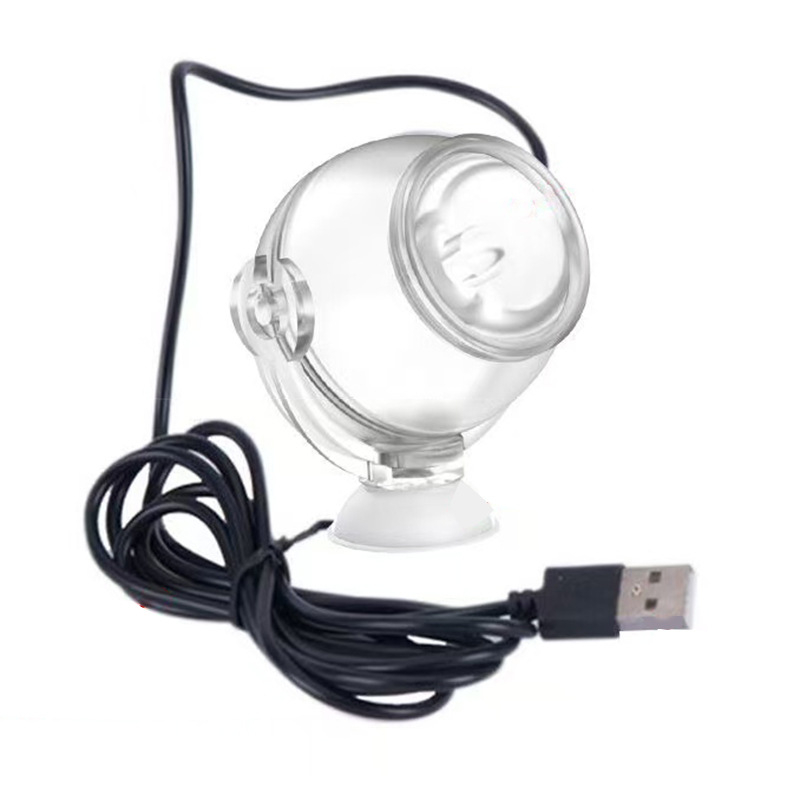 LED svjetlo za akvarij – Mingqi, PC materijal, 1W snaga, težina 100 g