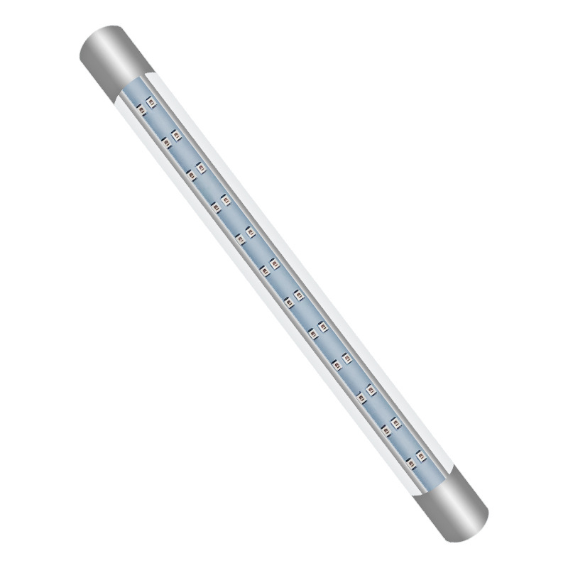LED svjetlo za akvarij, vodootporna konstrukcija, aluminij-PC materijal, snaga 2-15.2W, pojačanje rasvjete, marke Yikeda