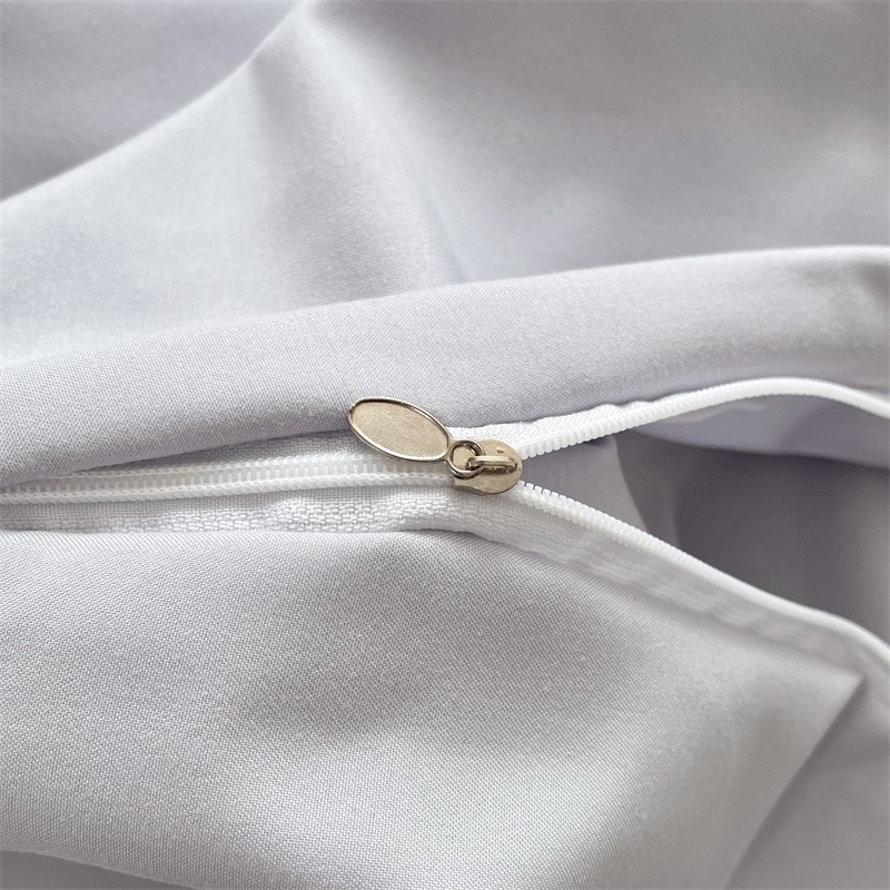 Ins-stil prani pamucni četverodijelni set posteljine za sve sezone, moderni minimalistički stil za studentsku sobu