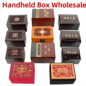 Kutija za nakit za poklon s izrezbarenim šupljim dizajnom i pliš unutrašnjošću; Složeni materijali, kutija za pakiranje – Jin Dexin, Kina