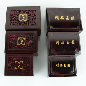 Kutija za nakit za poklon s izrezbarenim šupljim dizajnom i pliš unutrašnjošću; Složeni materijali, kutija za pakiranje – Jin Dexin, Kina