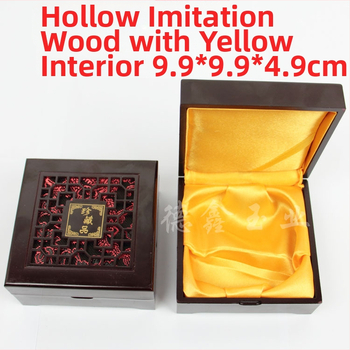 Kutija za nakit za poklon s izrezbarenim šupljim dizajnom i pliš unutrašnjošću; Složeni materijali, kutija za pakiranje – Jin Dexin, Kina