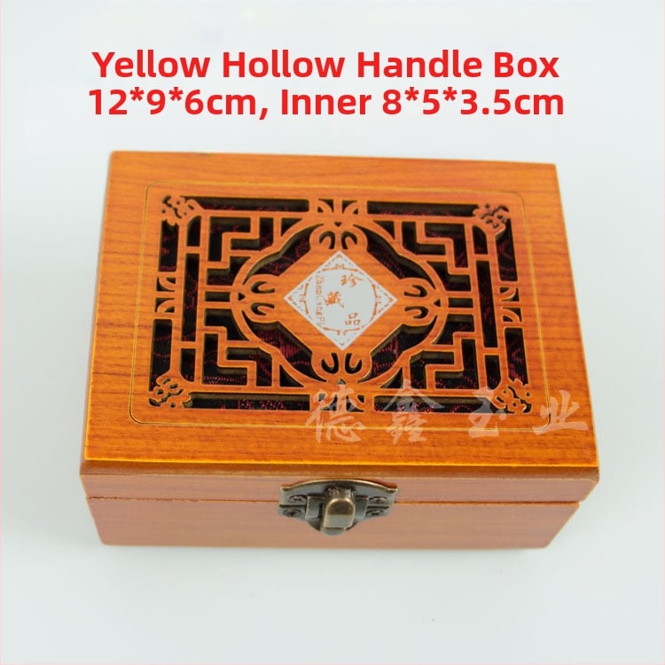 Kutija za nakit za poklon s izrezbarenim šupljim dizajnom i pliš unutrašnjošću; Složeni materijali, kutija za pakiranje – Jin Dexin, Kina