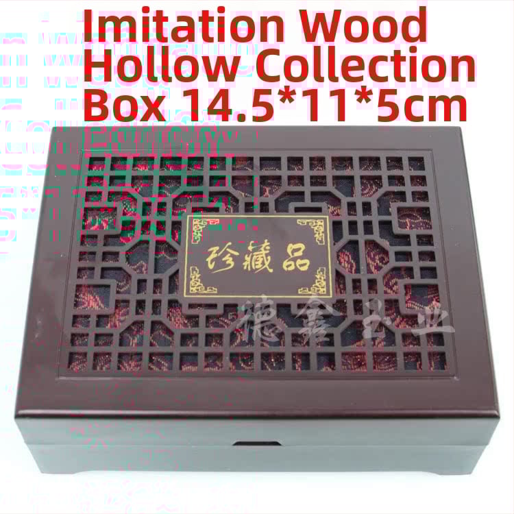 Kutija za nakit za poklon s izrezbarenim šupljim dizajnom i pliš unutrašnjošću; Složeni materijali, kutija za pakiranje – Jin Dexin, Kina