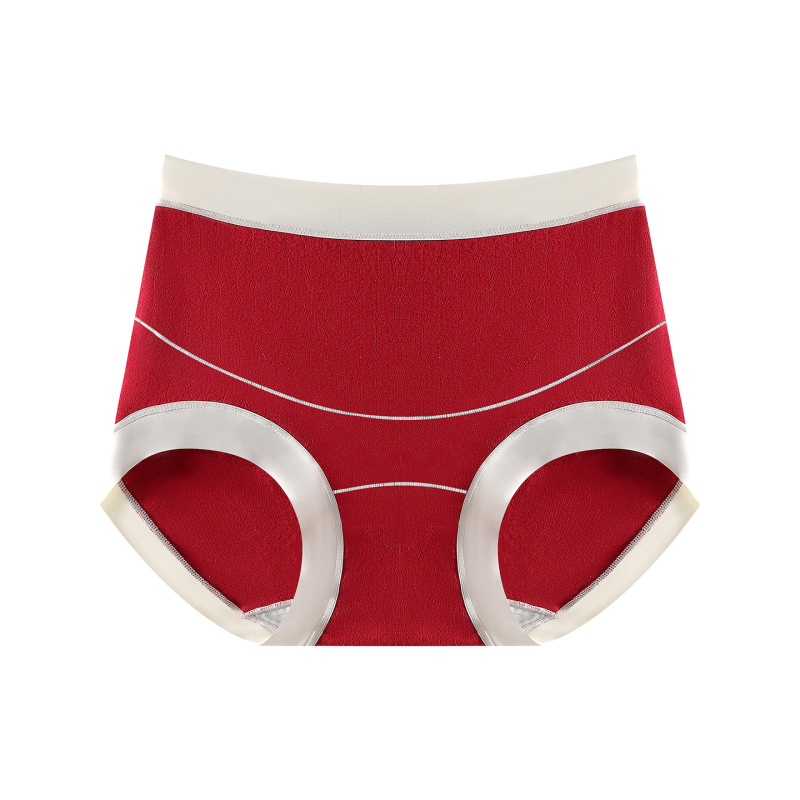 Trudničke gaćice s visokim strukom, pamuk, antibakterijski, podrška za trbuh, jacquard pletenina