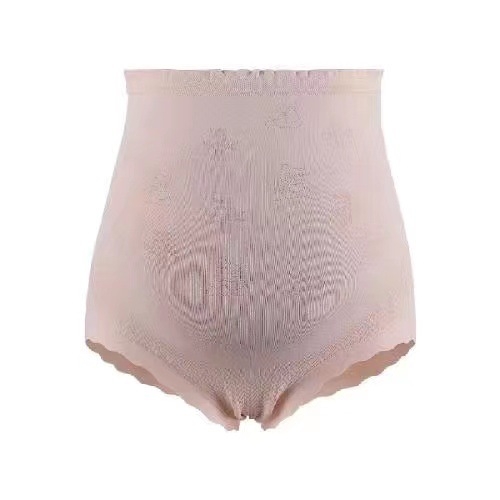 Trudničko donje rublje, visok struk, bezšivno, najlon s pamukom uloškom, 61-70D, prozračnost