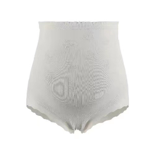 Trudničko donje rublje, visok struk, bezšivno, najlon s pamukom uloškom, 61-70D, prozračnost