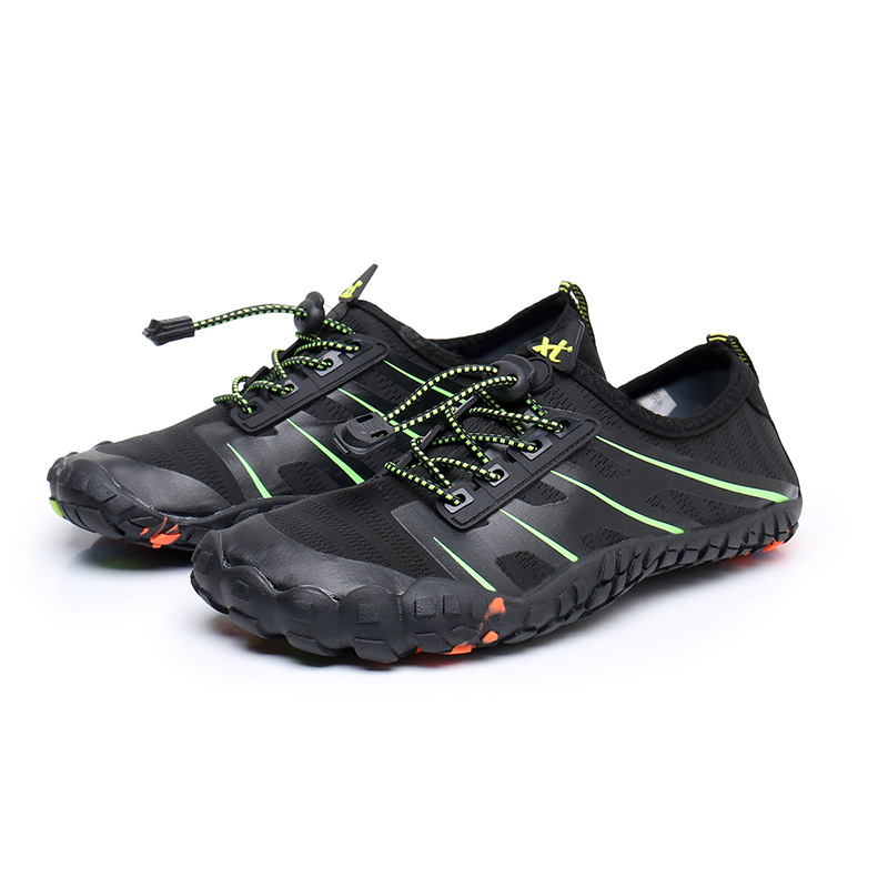 Unisex obuće za rijeku za odrasle – protuklizne, srednje visine, gornji dio mrežasti, potplat od prirodne gume, plaža, trčanje i fitness