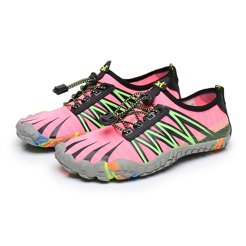 Unisex obuće za rijeku za odrasle – protuklizne, srednje visine, gornji dio mrežasti, potplat od prirodne gume, plaža, trčanje i fitness