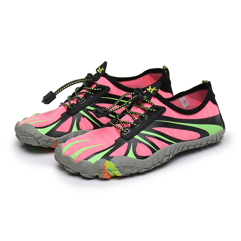 Unisex obuće za rijeku za odrasle – protuklizne, srednje visine, gornji dio mrežasti, potplat od prirodne gume, plaža, trčanje i fitness