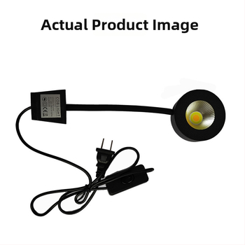 COB klips lamp za akvarij LED s trobojnom dimiranjem, potpuno spektrum, aluminijska legura, 5W