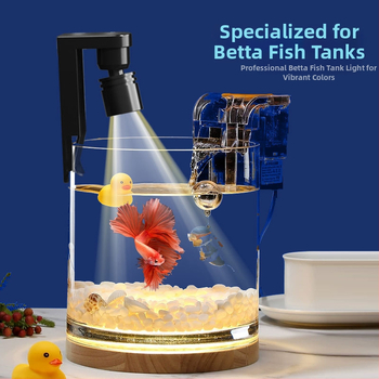 LED klip svjetlo za akvarij, rotirajuće, 2W, plastično