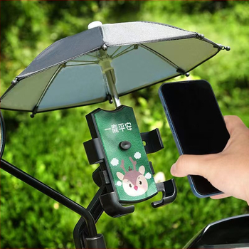 Θήκη πλοήγησης κινητού για ποδήλατα, πλαστικό, χωρίς παροχή ρεύματος.