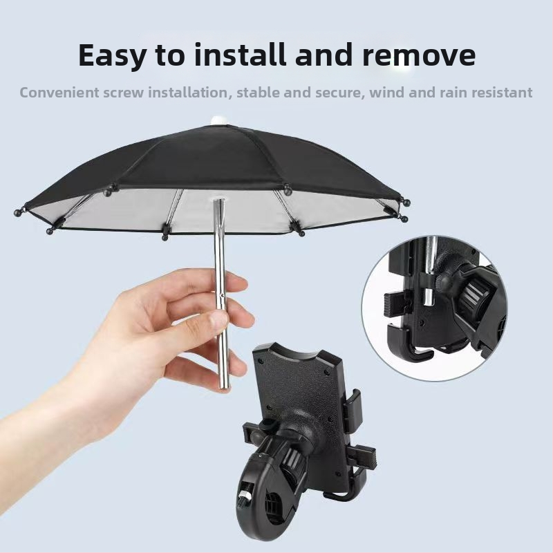 Θήκη πλοήγησης κινητού για ποδήλατα, πλαστικό, χωρίς παροχή ρεύματος.